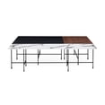 thumbnail image 4 of Enza Home Solaro MDF Wood & Metal Coffee Table in Brown/Black, 4 of 4