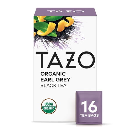 (Pack Of 6) Tazo Tea Black Earl Gray Organic Ft 16 bag