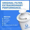 thumbnail image 6 of Brita 27-Cup Extra Large Plastic Water Filtration Dispenser, Black, BPA Free with 1 Standard Brita Filter, 6 of 13
