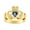 Alexandrite, variant on Rings 14K Yellow Gold Claddah Love, Loyalty & Friendship Heart 6MM Gem Irish Wedding Band Claddagh Rings July Ruby Jewelry Size 8
