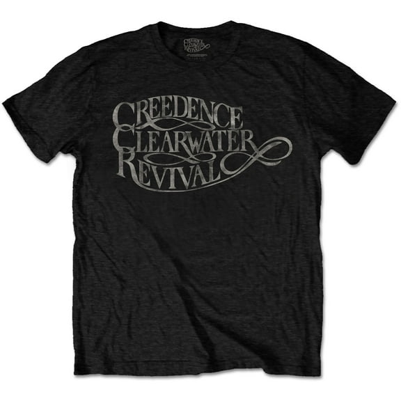 Creedence Clearwater Revival Unisex T-Shirt Vintage Logo (XX-Large)
