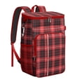 thumbnail image 1 of Moroccan Geometric Cooler Backpack - 20L Insulated Lunch Bag with Multiple Pockets for Camping & Picnics, 1 of 5