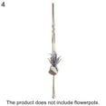 thumbnail image 2 of SPRING PARK Handmade Wall Hanging Planters Holder Basket Stand Flower Pot Holder for Indoor Outdoor Boho Home Decor, 2 of 7