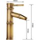 thumbnail image 3 of Grifo mezclador de baño de latón en cascada estilo retro brillar  Electrónica, 3 of 5