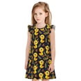 thumbnail image 1 of Vsdgher Chemises de Nuit Canards pour Filles Manches Courtes à Volants Robe de Nuit Pyjama pour Fête Pyjama-TG, 1 of 6