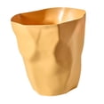 thumbnail image 4 of Papelera de basura para decoración del hogar, sin tapa, con tapa abierta amarillo, 4 of 9