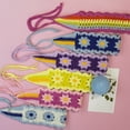 thumbnail image 2 of Banda para el cabello de ala ancha tejida a crochet para mujer, linda y decorativa banda para el cabello, bolso, pañuelo para la cabeza, sombrero, accesorios para el cabello tejidos, 2 of 6