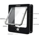 thumbnail image 3 of Cat Flap Magnetic Pet Door With Rotary 4 Way Lock For Cats, Kitties (medium Black) GuanGuan, 3 of 5