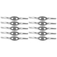 thumbnail image 3 of Rope Cleat, with 20 Screw Boat Rope Cleats Hook 2in Stainless Steel Non-Rusting  for Ropes Blinds for Curtains for Sun Screens Shades, 3 of 7