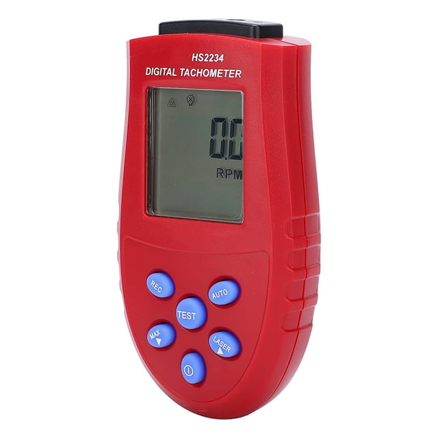 Display Speedometer, High Resolution LED Screen 5 Bits Display Tachometer For Industrial Supplies Rouge