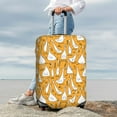 thumbnail image 7 of Hirioo Funny goose family for Elasticity Suitcase Cover (No luggage Included) Durable Luggage Protector Fits 18-32 Inch Luggage-Medium, 7 of 7