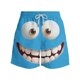 thumbnail image 2 of Pantalones Cortos de Cintura Elástica Divertidos Impresos Casuales de los Hombres, Bajos de Playa Ligeros de Verano, 2 of 5