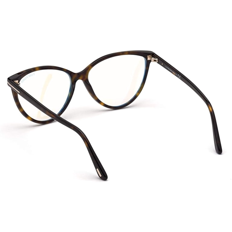 Tom Ford FT5743-B 052 Eyeglasses Havana 57mm Cat Eye Frame Tom Ford FT5937-B Optical Frame 052 Dark Havana - eye-oo.com main image 4