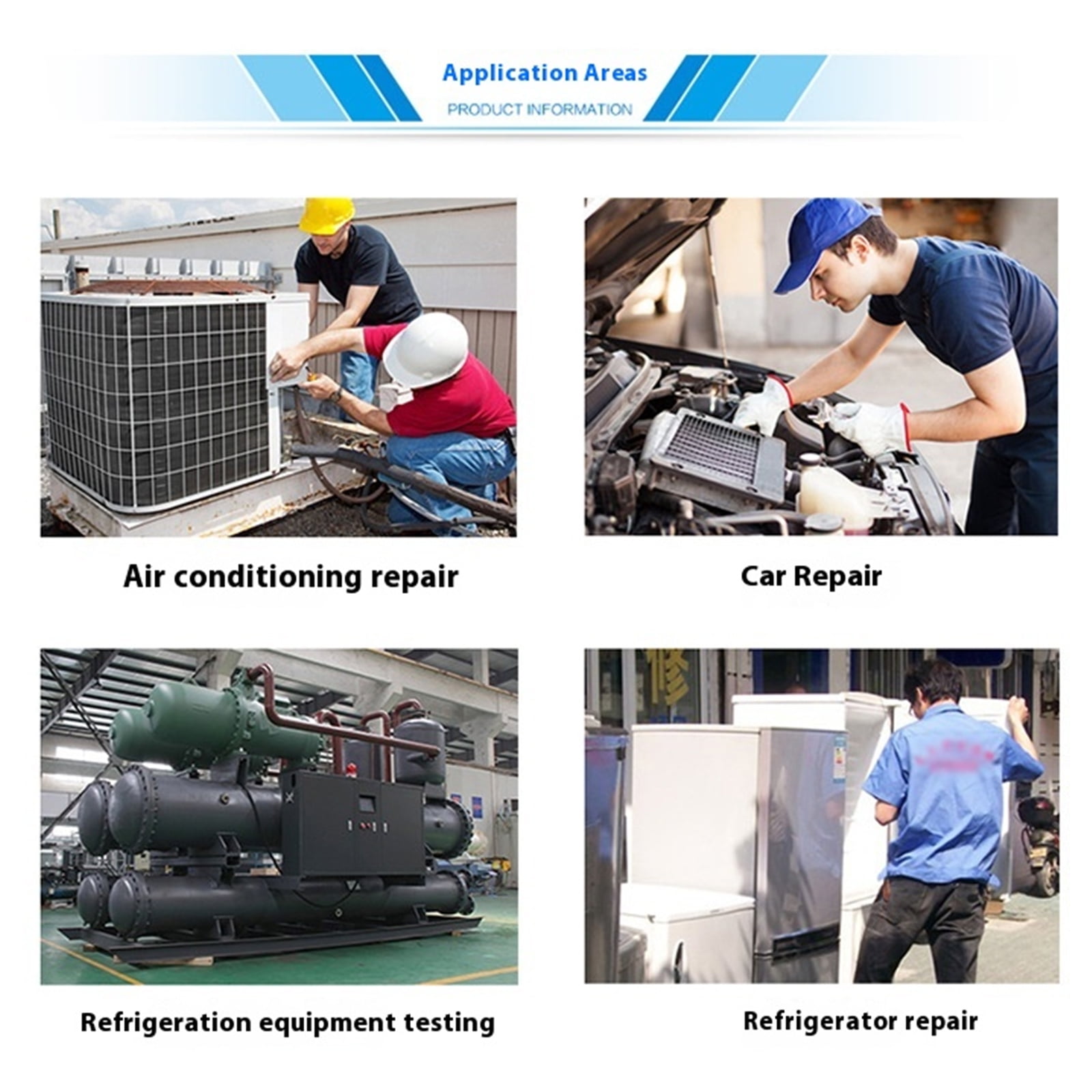 Fast Response Analyzers Tool Detecting R134a R22 Refrigerants In Automotive HVAC Air Conditioning