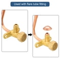 thumbnail image 5 of 24PCS Copper Flare Gasket, 1/4" Tube Size, Suitable for 6.35mm Copper Pipe, Fittings for Air Conditioner Refrigeration Accessories, 5 of 6
