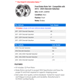 thumbnail image 2 of Front Brake Rotor Set - Compatible with 2015 - 2020 Chevy Suburban 2016 2017 2018 2019, 2 of 2