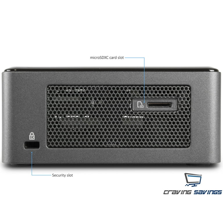 Intel NUC8i7BEH Mini PC/HTPC, Intel Core i7-8559U Up to 4.5GHz, 32GB DDR4, 128GB SSD + 1TB HDD, Wifi, Bluetooth 5.0, 4K Support, Dual Monitor Capable, Windows 10 Pro - Walmart.com Intel NUC8i7BEH Mini PC/HTPC, Intel Core i7-8559U Up to 4.5GHz, 32GB DDR4, 128GB SSD + 1TB HDD, Wifi, Bluetooth 5.0, 4K Support, Dual Monitor Capable, Windows 10 Pro - Walmart.com