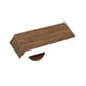 thumbnail image 5 of Lámpara de pared de madera con iluminación vertical y descendente, lámpara de pared LED para interiores, aplique para pasillo Nuez, 5 of 9