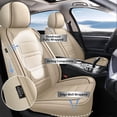 thumbnail image 2 of HQBQBUG Car Seat Covers Fit for Chevy Trailblazer 2021-2025 Faux Leather Waterproof Seat Covers Automotive Seat Protectors Cushions Gray,Front Seat, 2 of 7