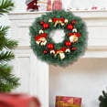 thumbnail image 6 of TanSiDing 1pcs Lifelike Artificial Christmas Wreath - Realistic Faux Greenery Decor, All-Weather Outdoor & Indoor Hanging Decoration for Holiday Party Home Door Wall 30cm, 6 of 6