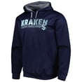 thumbnail image 2 of Men's Deep Sea Blue Seattle Kraken HD Pullover Hoodie, 2 of 3