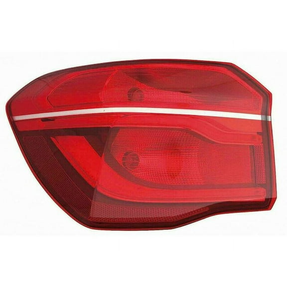 Left Outer Tail Light Assembly - Compatible with 2016 - 2018 BMW X1 2017