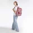 thumbnail image 6 of Levi Strauss Signature 17"  Women's Adult Gingham Top Loader Backpack, Chili Pepper, 6 of 9
