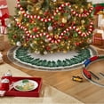 thumbnail image 3 of Merry Christmas Christmas Tree Skirt 36 Inch, Snowflake Winter Holiday Tree Mat Decoration, 3 of 7