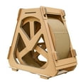thumbnail image 1 of Rueda para para gatos Cinta de para interiores Rueda de rotación Juguetes para gatitos Muebles para gatos corrugados Almohadilla para Sunnimix Rueda de ejercicio para gatos, 1 of 8