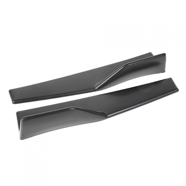Faldón lateral ANGGREK 2 uds Universal para coche Textura de fibra de carbono