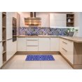 thumbnail image 6 of Ahgly Company Machine Washable Indoor Rectangle Transitional Light Slate Blue Area Rugs, 7' x 10', 6 of 7