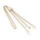 thumbnail image 1 of Cadena de monedero, correa de bolso Reemplazo de aleación ajustable 47 pulgadas Cadena de bolso delgado Correa de hombro para bolso de embrague Bolso Áureo claro Salvador Cadena de monedero ajustable, 1 of 10