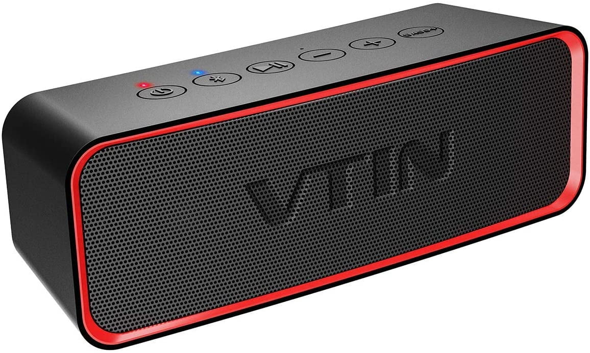 Vtin R2 Portable Bluetooth Speaker, IPX6 Waterproof Bluetooth Speaker