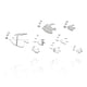 thumbnail image 4 of Bearachild 3D Mirror Stickers Sea Fish Pattern Home Stickers Kitchen Self-adhesive Easy Decor Installment Art for Doors Refrigerator 3Conjunto, 4 of 6