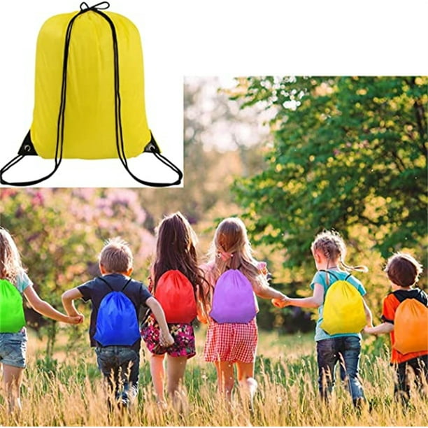 Kids top string bag