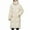 Beige, variant on qucoqpe Winter Coats Women's Fall And Winter Loose Medium-length Women's Hooded Warm Jacket Long-sleeved Coat