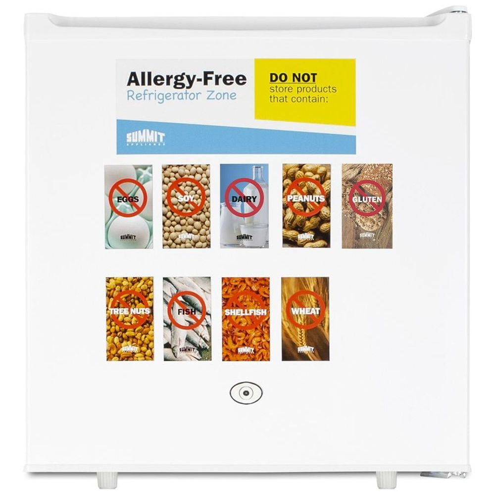 Summit AZAR2W 19" Wide Allergy-Free All-Refrigerator