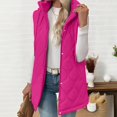 thumbnail image 4 of Winter Saving Beifu Winter Vest for Women Travel Vest Women Loose Sleeveless Warm Fall Jacket Winter Warm Zip Up Coat Outerwear Fall Fashion Must Haves, 4 of 9