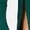 Green, variant on Mock Neck Keyhole Tailored Midi Dress - Navy, 10