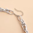 thumbnail image 5 of YYKihy Chunky Pendant Necklaces Gold Punk Puffy Love Thick Chain Choker Necklaces Charm Statement Jewelry For Women Teen Girls, 5 of 5