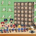 2024 Baseball Advent Calendar Christmas Gifts 24pcs Baseball Player Advent Calendar 24 Days of