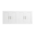 thumbnail image 4 of Hampton Heights 4 Door Set for 60W Bookshelf in White - Engineered Wood, 4 of 6