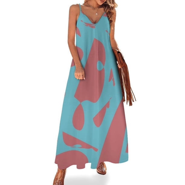 Nuevo vestido sin mangas con lámpara de lava, ropa de mujer, novedades , ropa para mujer, vestidos de verano para mujer