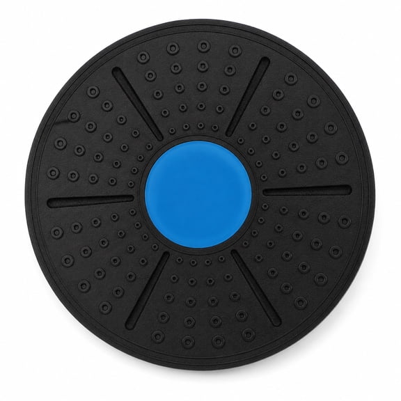 Plastic Balance Board, Anti‑Slip 360° Rotating Balance Trainer for Adults, Core Strength Training Balance Boards for Home Gym Workout, 14.17 x 14.17 x 1.96 in