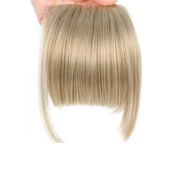Postizo de flecos, Clip en flequillo Flequillo Clipon Flequillo Clipin Air Bangs Extensión de cabello Ultra Responsivo