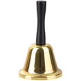 thumbnail image 1 of Hand-ringed metal bells in gold imitation Medium 65*120mm, 1 of 4