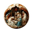 thumbnail image 2 of Nativity Christmas Ornaments,Nativity Ornaments for Christmas Tree,Hanging Nativity Scenes Christmas Indoor,Religious Christmas Hanging Ornament The Birth of Jesus Christian Christmas Decorations, 2 of 7