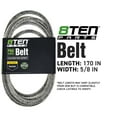 thumbnail image 2 of 8TEN Belt with KEVLAR for Husqvarna 588264802 Ferris Snapper 84003642 170 x 5/8 810-CBL2091T, 2 of 7