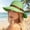 A1/Green, variant on FUNUONY Straw Sun Hats for Women Wide Brim UPF 50+ UV Protection Foldable Packable Panama Fedora Bucket Cap,Breathable Roll Up Woven Summer Hat with Leather Band & Chin Strap Yellow One Size