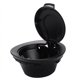 thumbnail image 3 of Cubierta protectora de la puerta de la tapa del tanque de combustible 68250120AA para accesorios 2009-2022, negro, 3 of 5